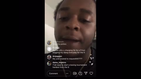 Roney IG live dissing NojokeJigsaw, Top5, whyg35 and hoodlum