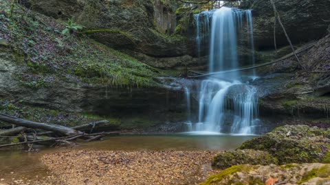 DRONE Waterfalls Relaxation Nature