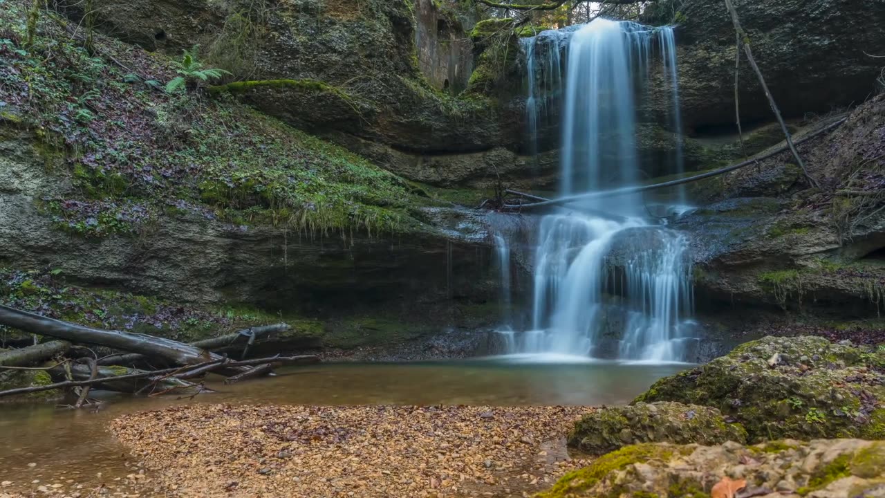 DRONE Waterfalls Relaxation Nature