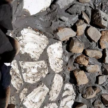 Unfinished tiny pond