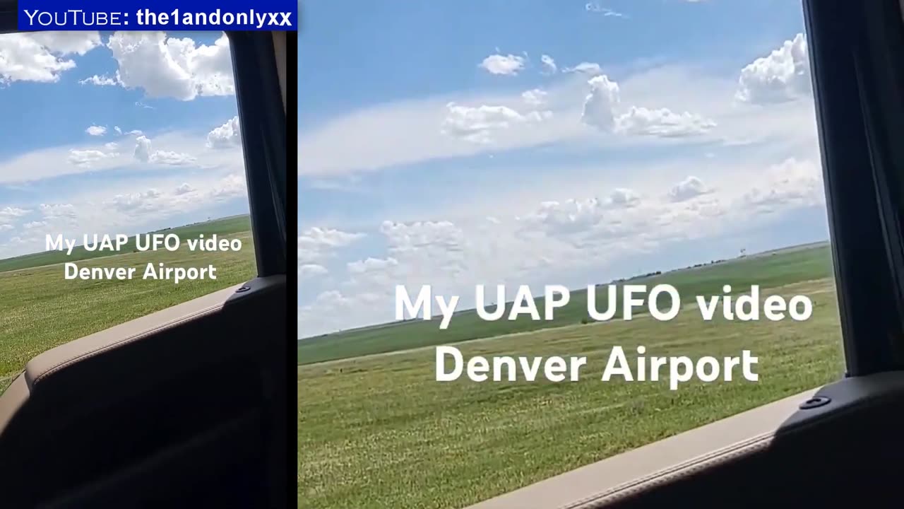 Un chauffeur de camion enregistre un OVNI UAP à l'aéroport de Denver