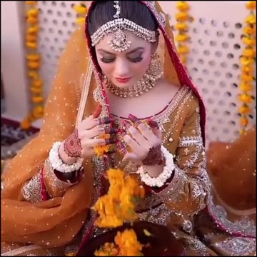 Pakistani bride photoshoot