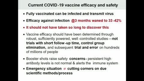 Bhargava speaking at Senator Johnson Expert Panel on Federal Vaccine Mandates and Vaccine Injuries