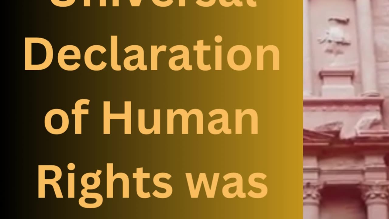 Universal Declaration of Human Rights Empowering Humanity