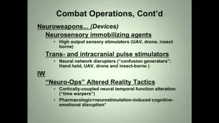 Brain Science from Bench to Battlefield - The realities and risks of Neuroweapons (mirrored)