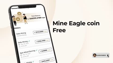 Eagle Mining App for free 2021