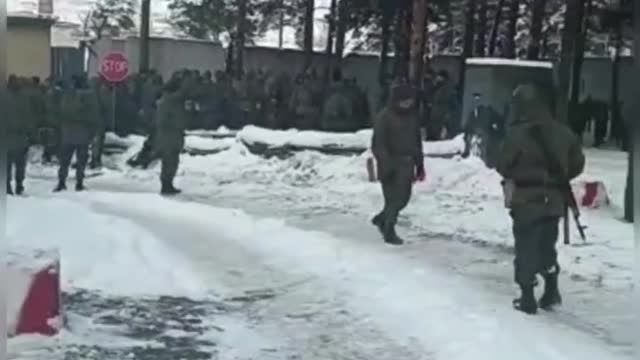 Russian soldiers in Chita