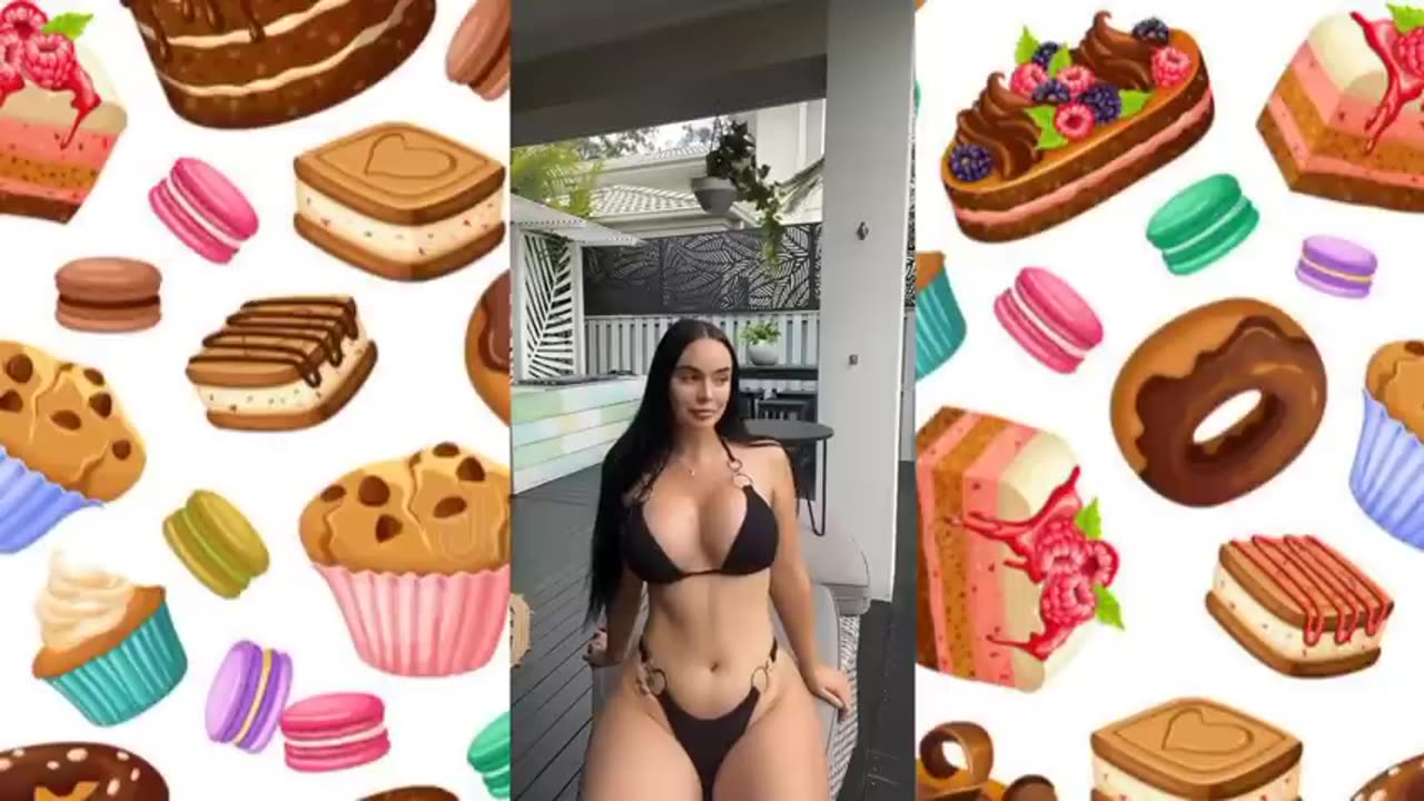 Big bank challenge 🍑 🍬🍰