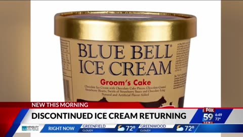 July 3, 2024 - Blue Bell is Bringing Back Groom's Cake Ice Cream