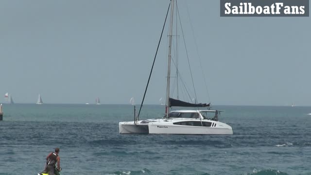 Pepper Love Sail Boat Light Cruise Down From Lake Huron