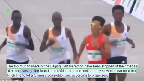 Beijing half marathon winners stripped of medals after African trio let Chinese runner win