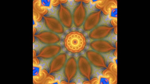 Star Kaleidoscope Colour Flow ~ Time to Breathe