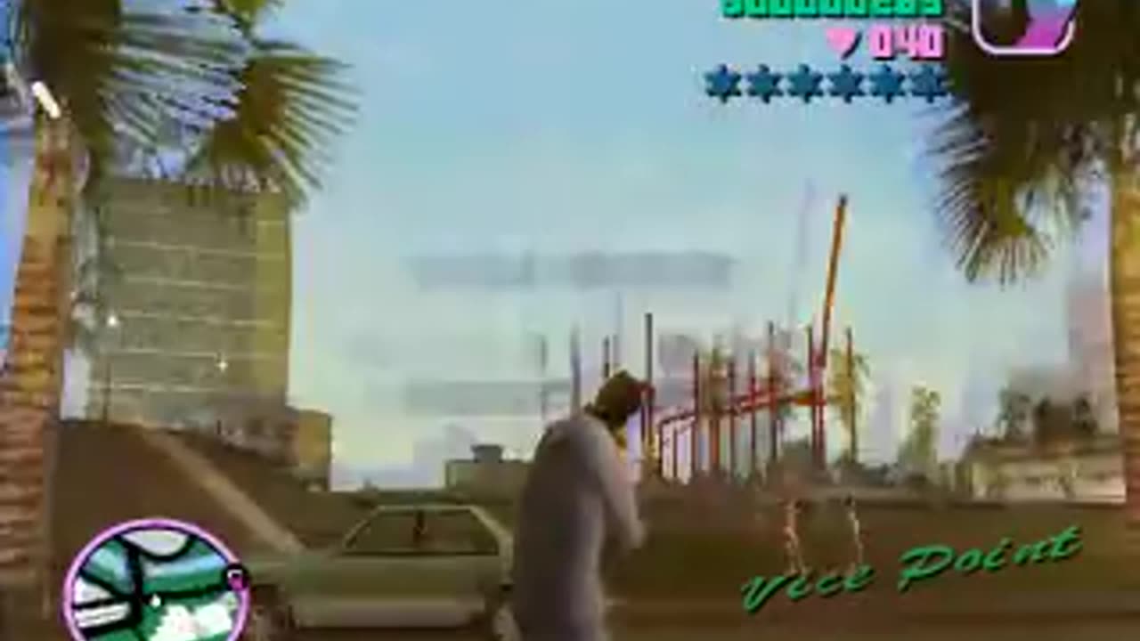 Grand Theft Auto Vice City Беспредел на улице и угон тачки)