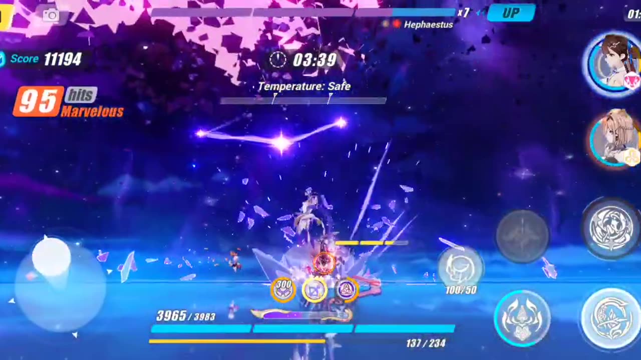 Honkai Impact 3rd - Memorial Arena Exalted Vs Hephaestus SSS Difficulty Retry Feb 25 2023