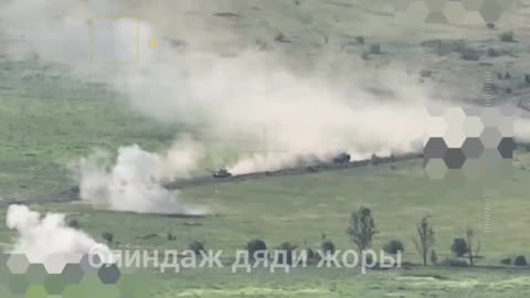 Russian strikes take out Ukrianian vehicles