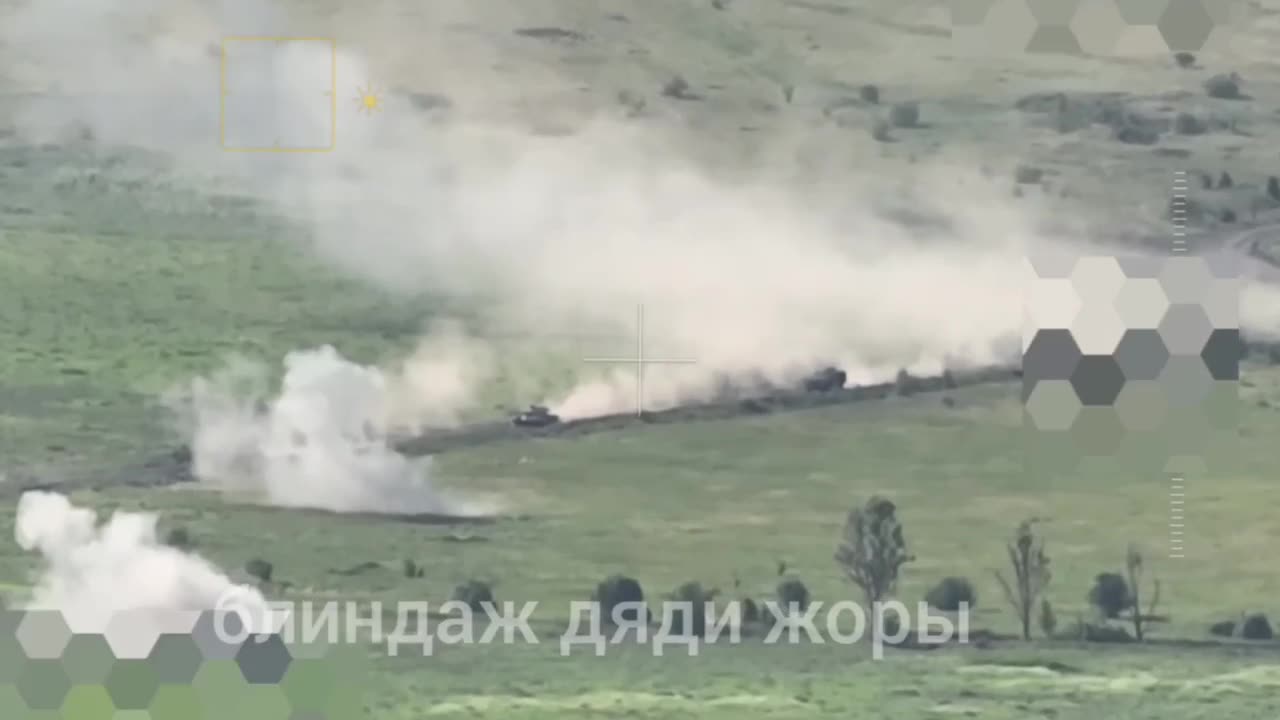 Russian strikes take out Ukrianian vehicles