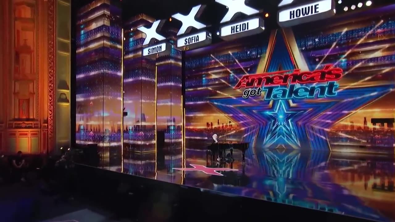 GOLDEN BUZZER! Simon Cowell Asks Blind Singer Putri Ariani to Sing SECOND SONG on AGT 2023!