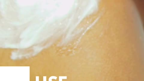 Use sunscreen with SPF 30 🌞✨