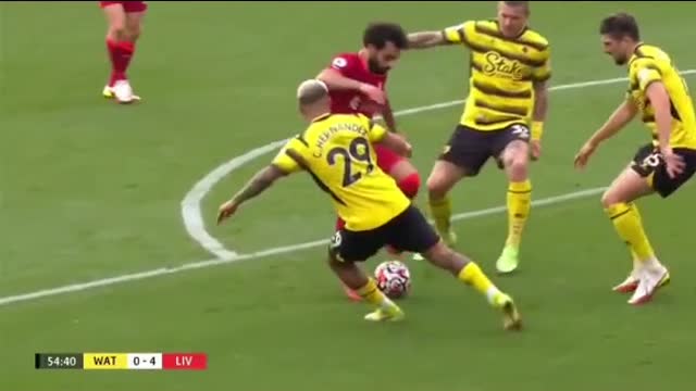 Mo Salah's sensational goal vs Watford