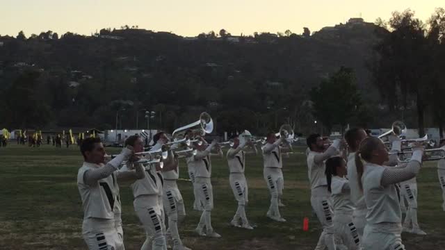 Santa Clara Vanguard Drum and Bugle Corps 2018 Hornline Early Season Warmup