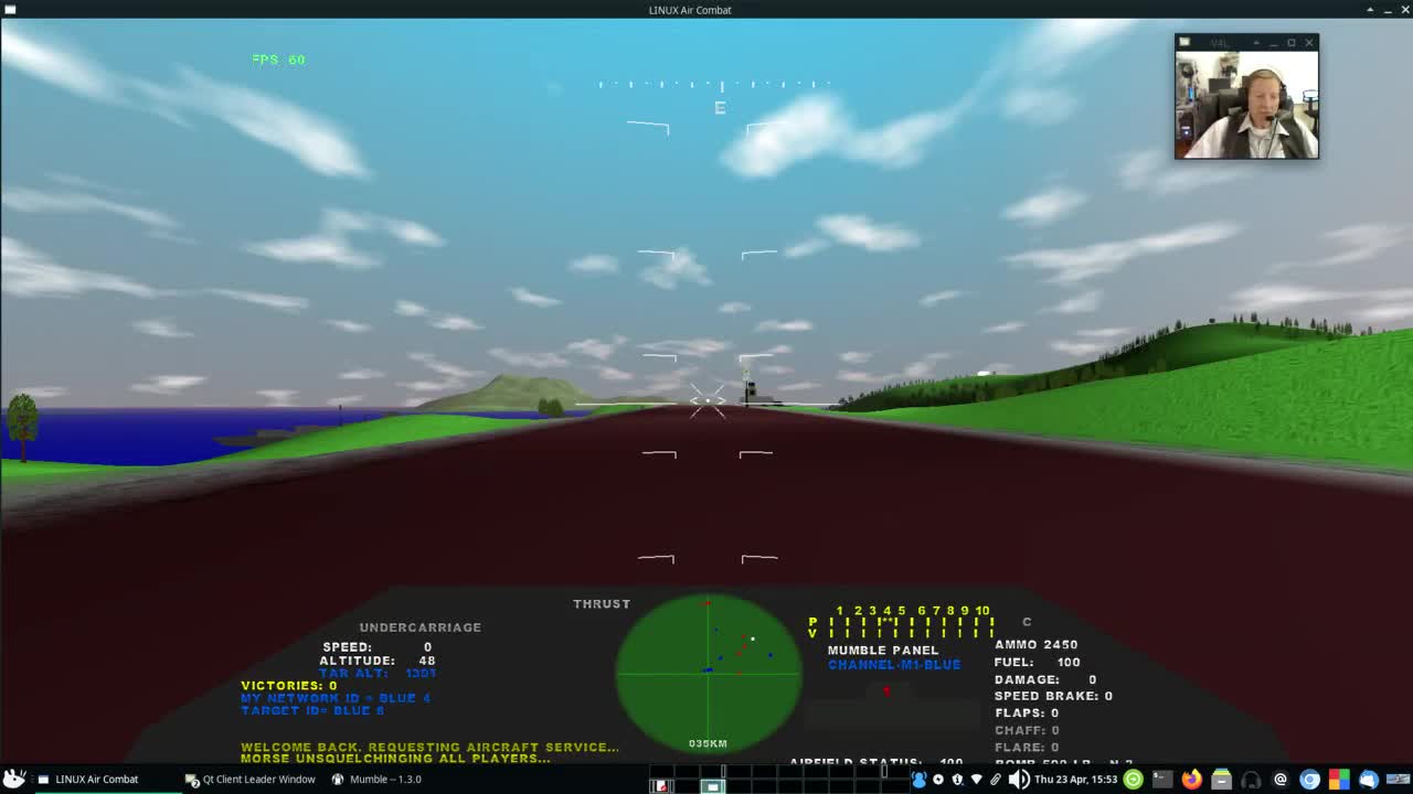 07 Linux Air Combat: Takeoff Tutorial