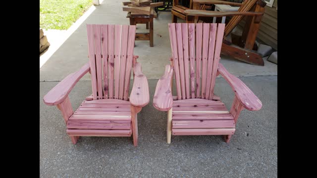 Childs Adirondack Chair made with Eastern Red Cedar