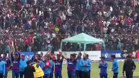 Nepal won the match by 7 wicket