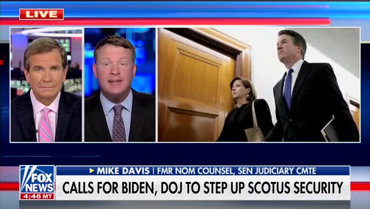 Davis to Fox News: There's a Double Standard with Capitol Hill Defending Supreme Court Justices