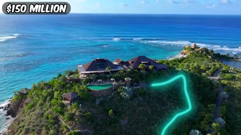 $1 VS $250000000 private island