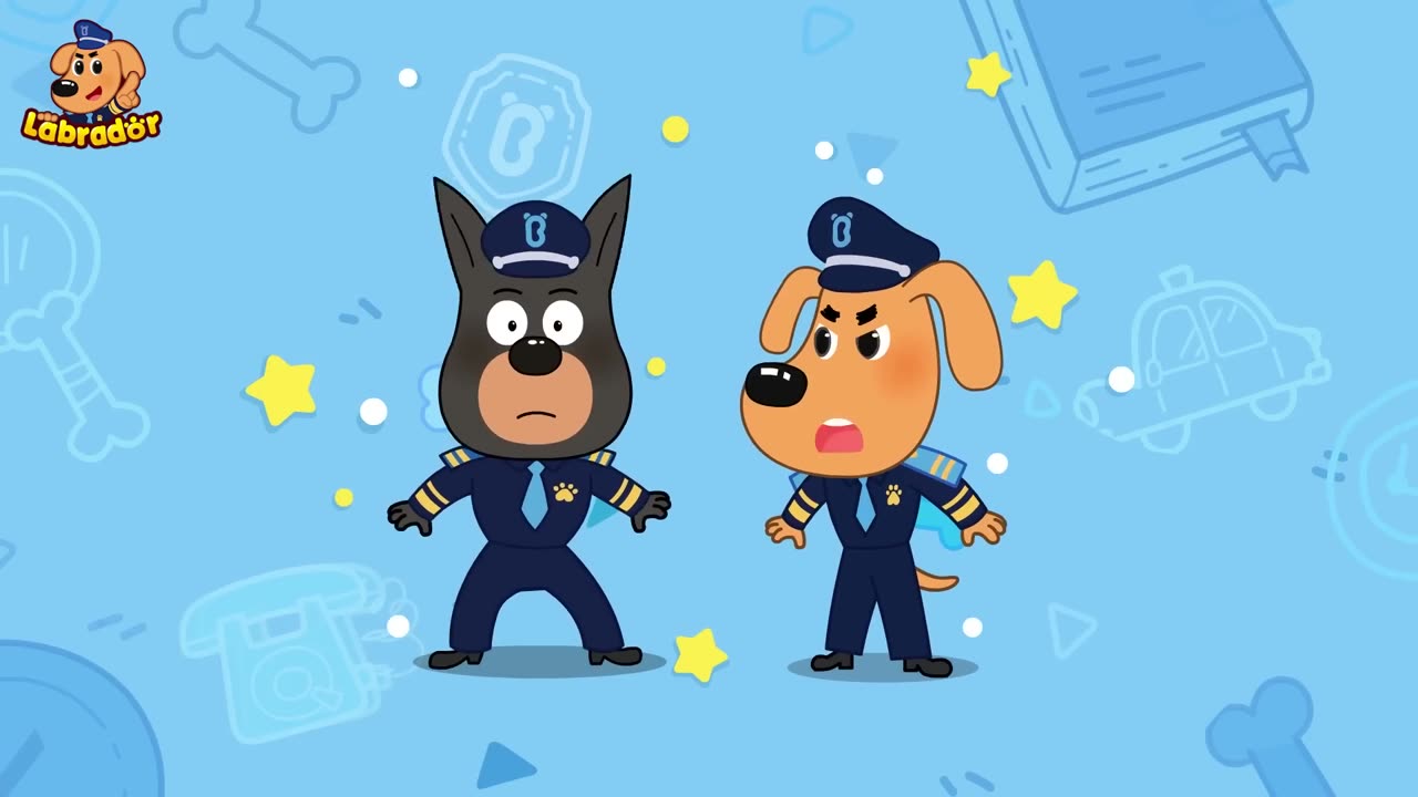 Don't Overeat | Good Habits for Kids | Kids Cartoon | Police Cartoon | Sheriff Labrador