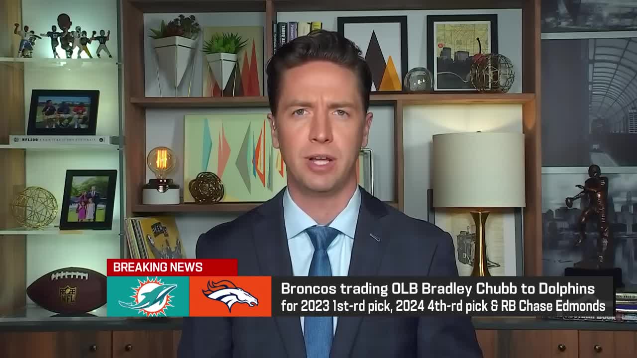 Breaking News_ Dolphins Acquire LB Bradley Chubb in Trade with Broncos