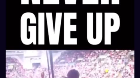 Never Give up: President Trump