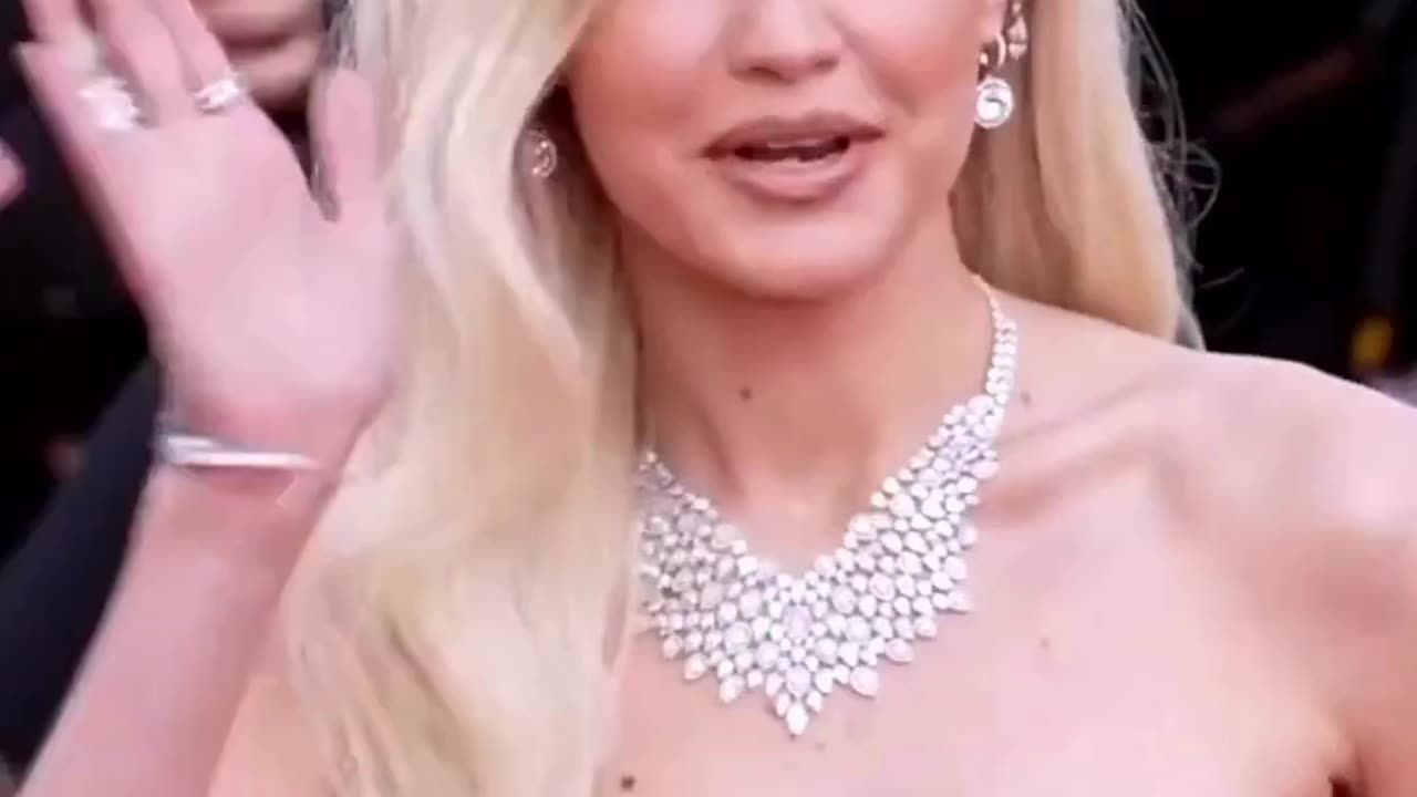 Gigi Hadid at The Martínez Hotel in Cannes, France.