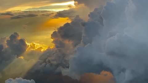 Airplane Window beautiful view