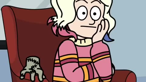 💀 WEDNESDAY Costume Party?! 👗 (Cartoon Animation)