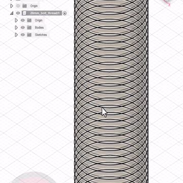 Fusion 360: How to Create a bolt thread