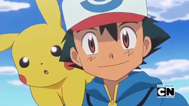 Best Wishes: Ash looks at Iris and Cilan fondly