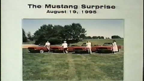 1995 Paul Harvey Mustang Story