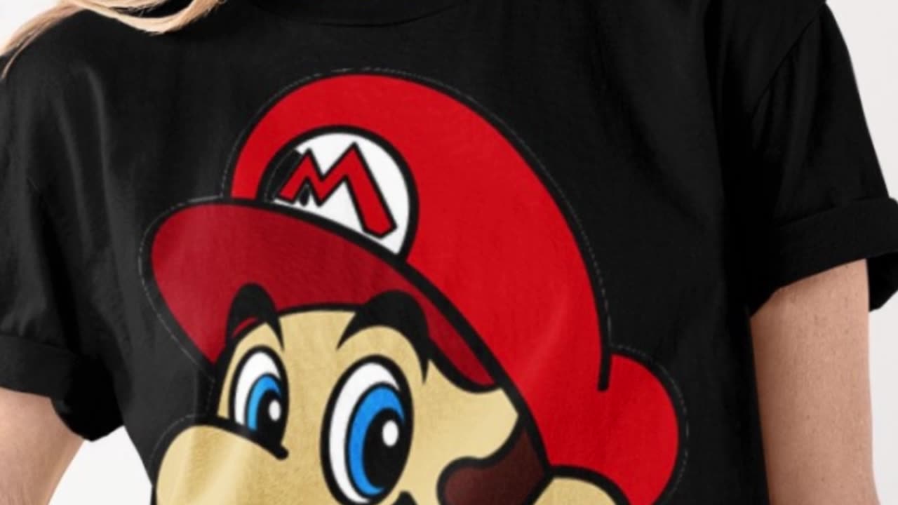 Nintendo Super Mario Brothers '85 Vintage Stars T-Shirt T-Shirt