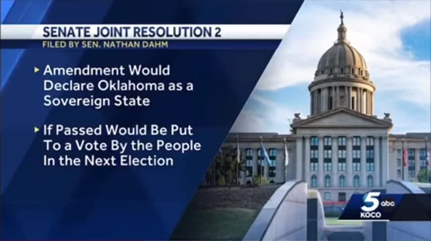 Oklahoma Applies to Become a Sovereign State