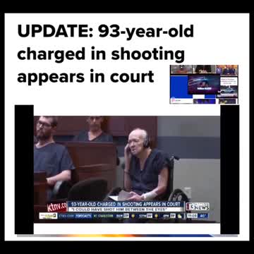 UPDATE: 93-year-old charged in shooting appears in court