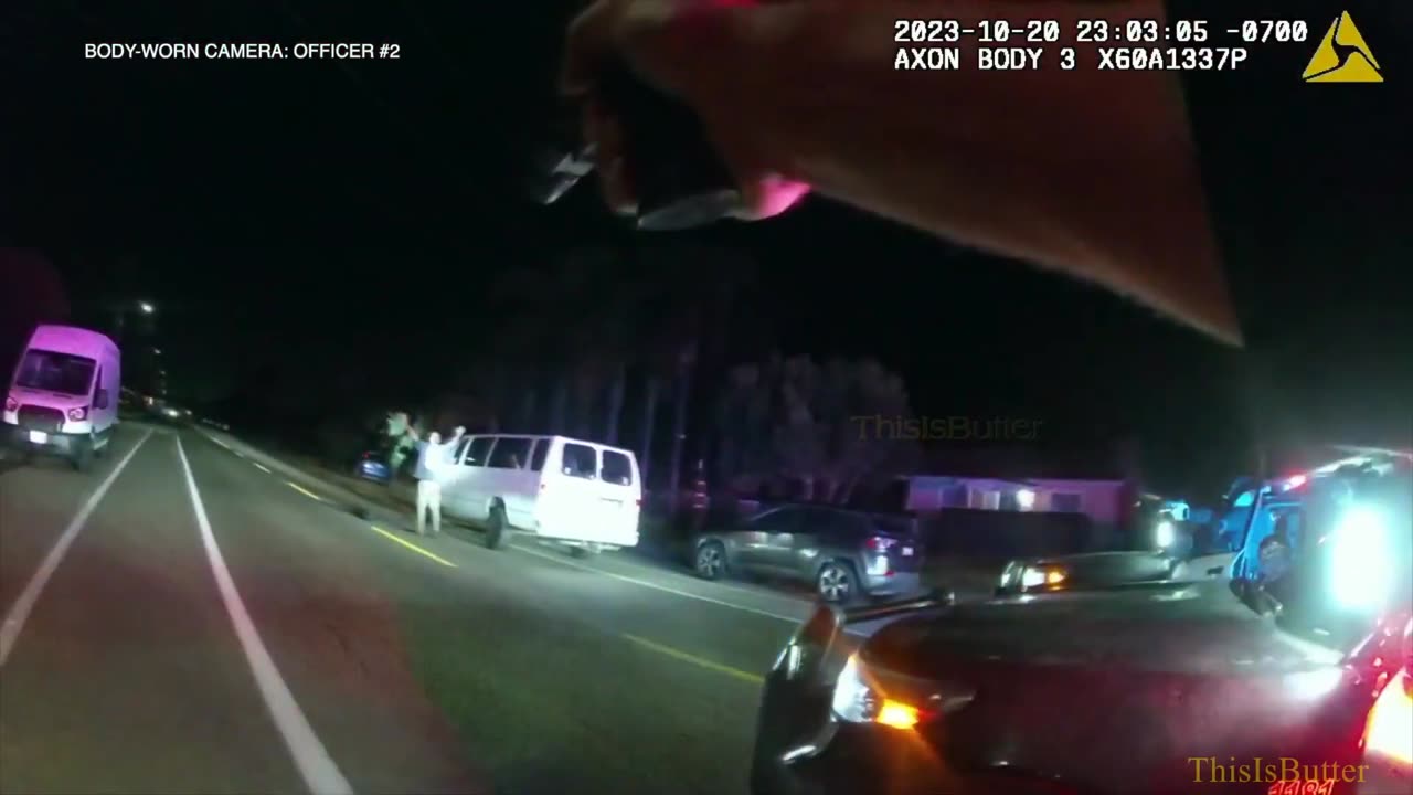 Carlsbad police release bodycam footage of a driver opening fire at the officer as he approached