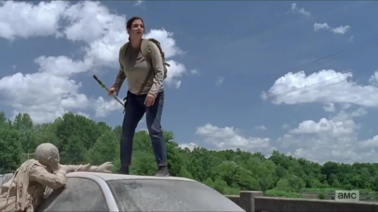 Dangerous movie clip The walking dead