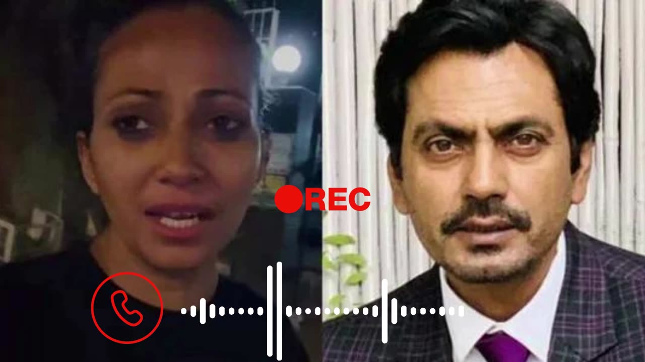 Nawazuddin Siddiqui full vulgar call recording leaked with his wife. serious fight with wife.