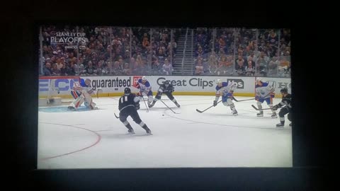West 1st Round Game 4 - EDM vs LAK - Kings Lead 3-0