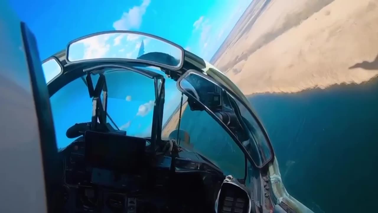 Footage from a Ukrainian Mig29 Pilot