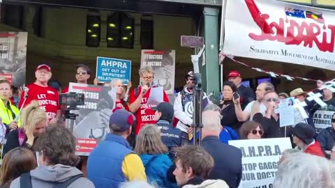 Dr. Duncan Syme Speaks at Mission 2 Melbourne Rally