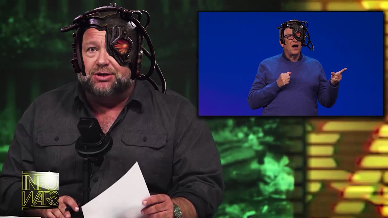 AI Alex Jones Interviews AI Bill Gates😎