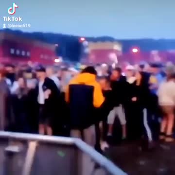 Backstage at boomtown festival