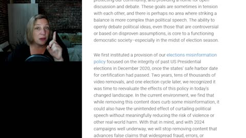 Does YouTube think Trump will win the 2024 election?